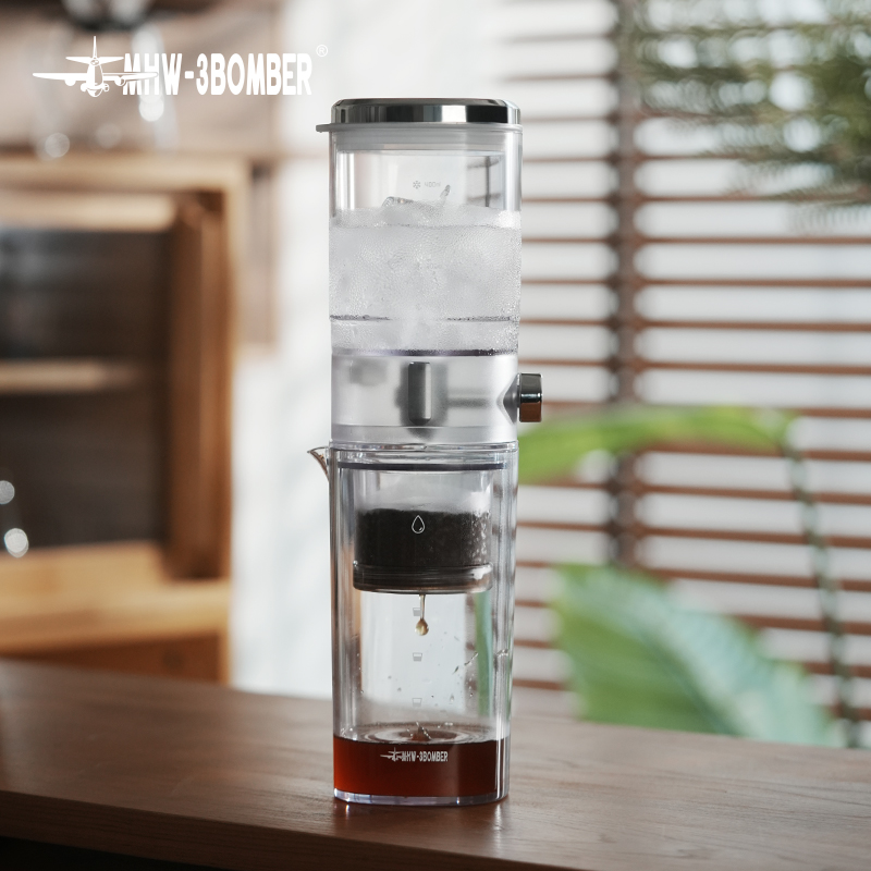 Coffee Equipment For Camping - MHW-3BOMBER Eiskaffeebereiter 400ml Kaltbrüher Tragbare Kaltbrüh-Kaffeekanne
