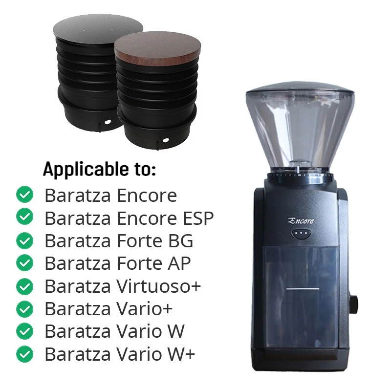 Bean Hopper Lid - Single Dose Hopper Silikonbalg für Baratza