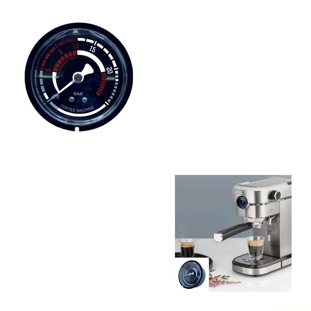 Pressure Gauge Espresso - D0AB Dampfgenerator-Messgerät, Kaffeemaschinen-Messgerät, Metallmaterial, perfekt für