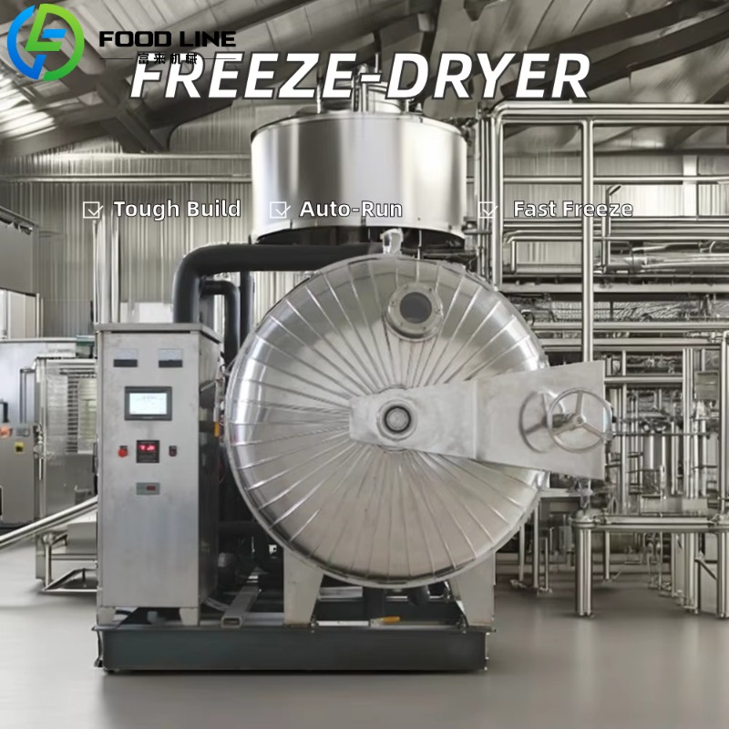 Coffee Equipment Price - Fabrikpreis Automatische Motor Vakuum-Gefriertrocknungsgeräte Süßigkeiten Obst