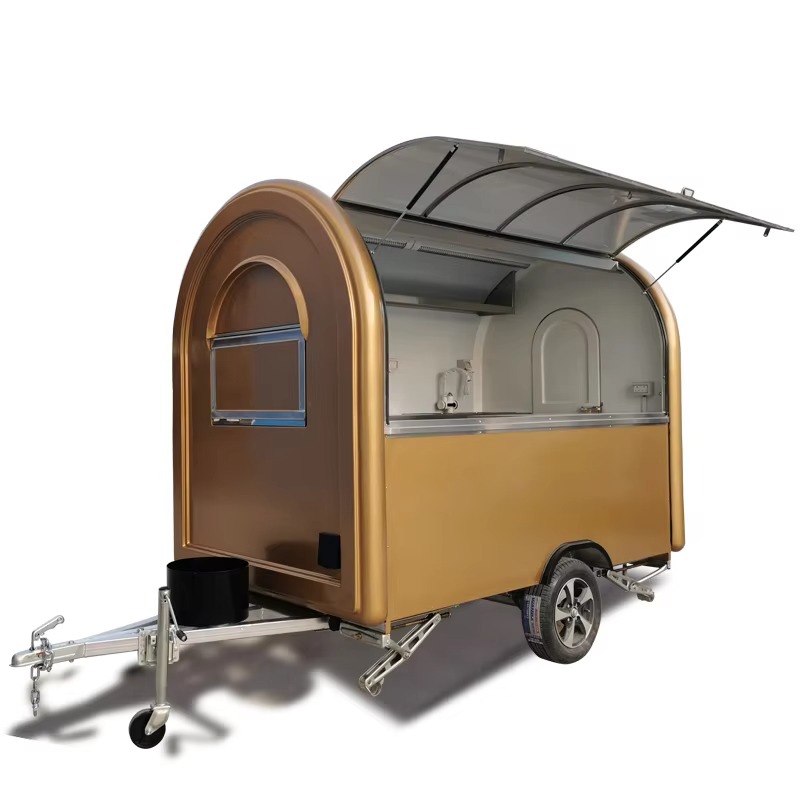 Coffee Equipment Usa - Mobile Imbisswagen, Kaffee-Food-Trailer, Hot-Dog-Wagen, Straßenverkaufsgeräte für