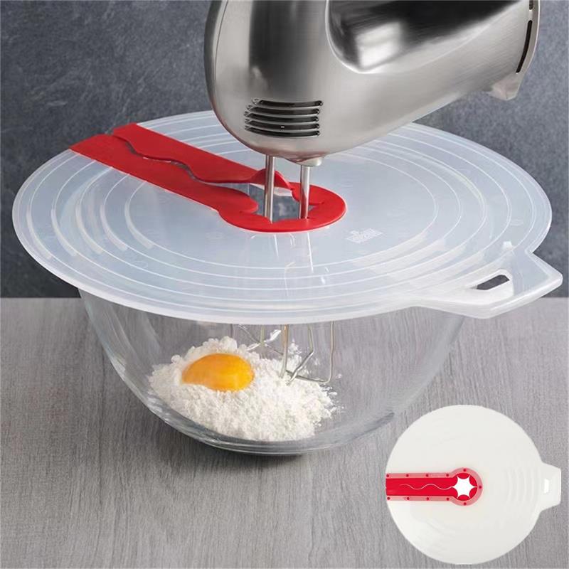 Bean Hopper Lid - Beat Eggs Mixer-Abdeckung, Mixer-Spritzschutz, Schneebesen, Rührschüssel-Deckel,
