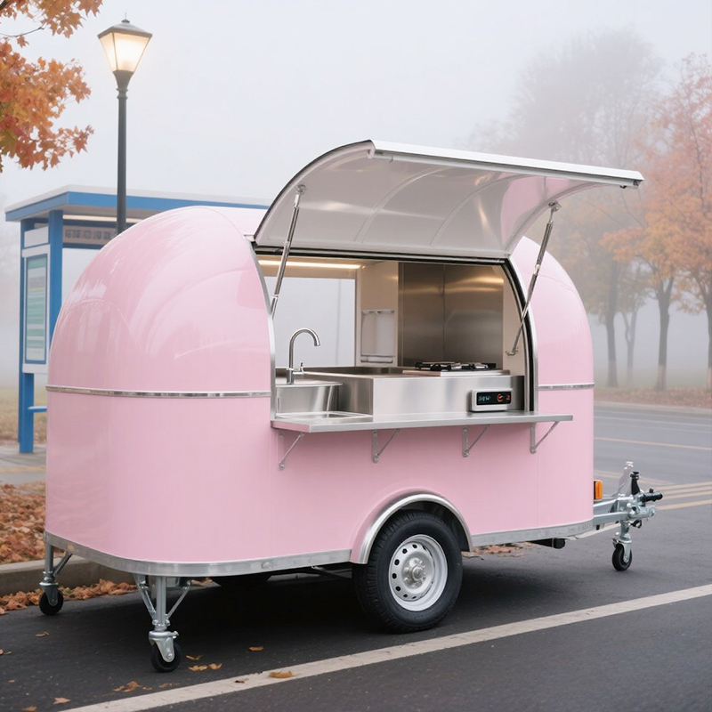 Coffee Equipment Usa - Großer Kaffee- und BBQ-Foodtruck Mobiler Imbisswagen