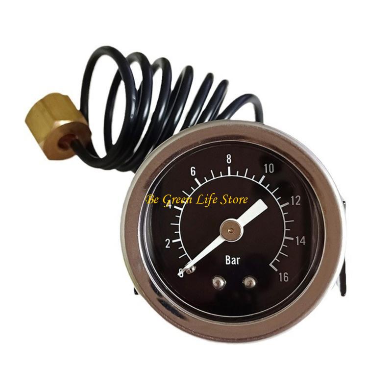 Pressure Gauge Espresso - M7DF Metalldruckmesser Espressomdruckmesser für Espressomaschinen geeignet