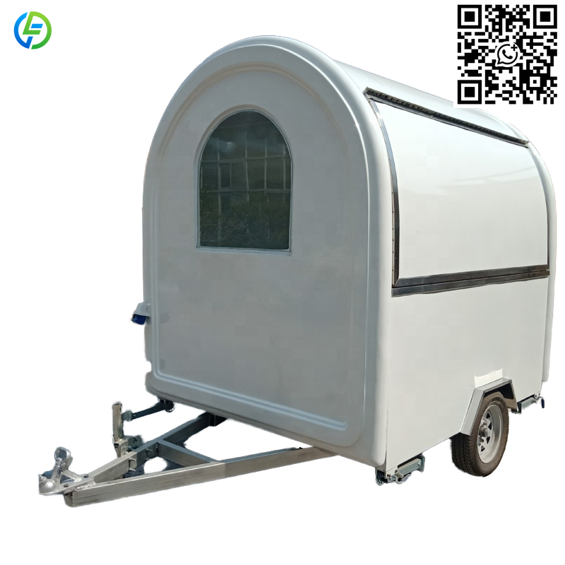Coffee Equipment Usa - Maßgefertigter Food Truck Snack-Imbisswagen 18ft Voll