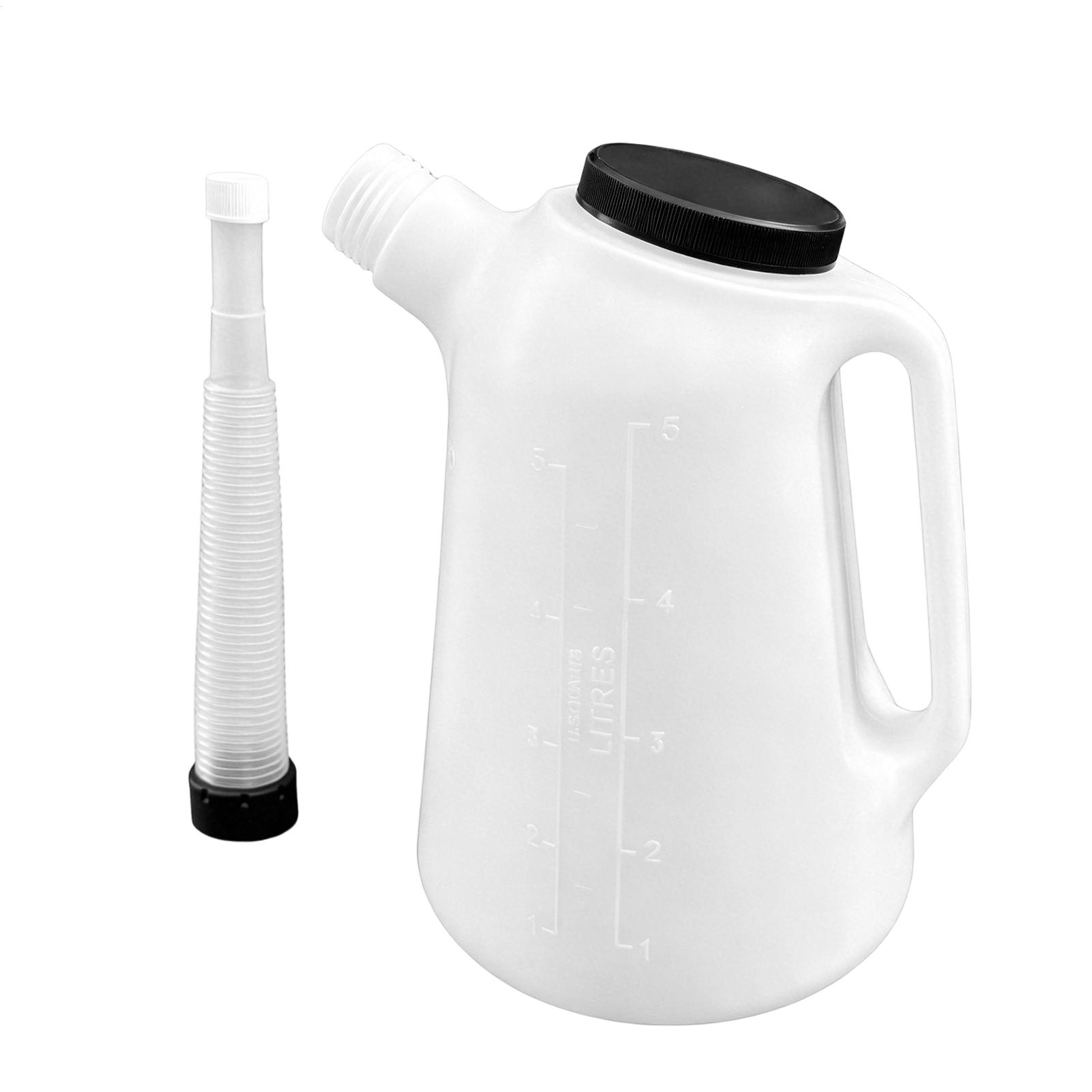 Bean Hopper Lid - Neuer 5-Liter-Öleinfüllkrug mit Ausgießer und Deckel,