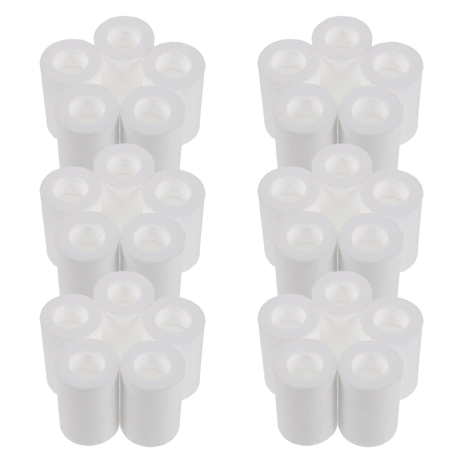 Water Filter Cartridge - 30 Stück Wasserhahnfilter-Ersatzpatronen aus PP-Baumwolle für