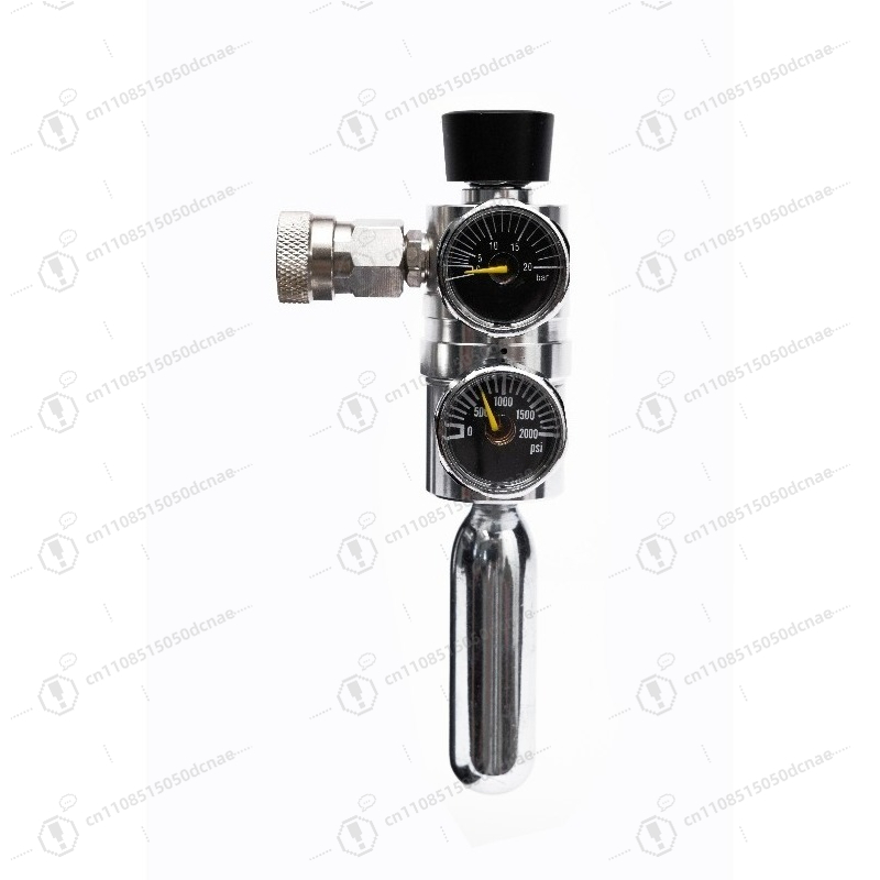 Pressure Gauge Espresso - Doppelmanometer-Druckregler 9 Bar für Pneumatische Espressomaschine