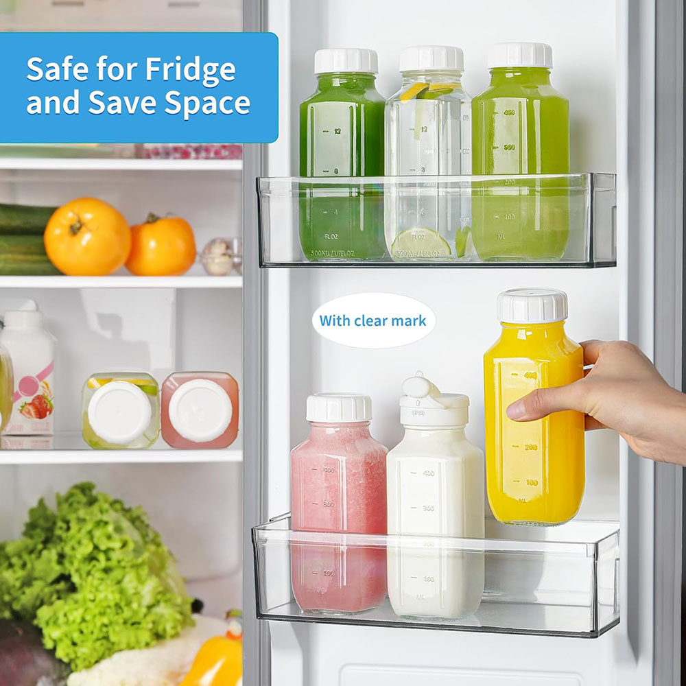 Glas-Saftflaschen mit Deckeln, – Bean Hopper Lid Bewertung und Preis