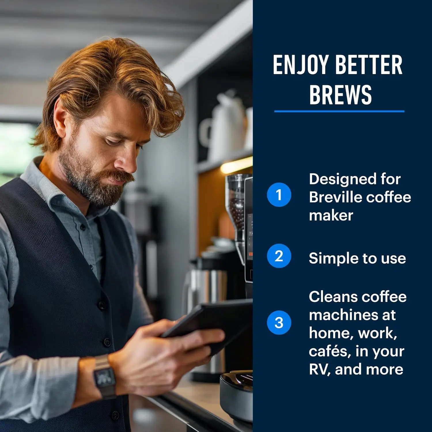 50/10 Stück Espressomaschinen- – Breville Espresso Barista Touch Bewertung und Preis