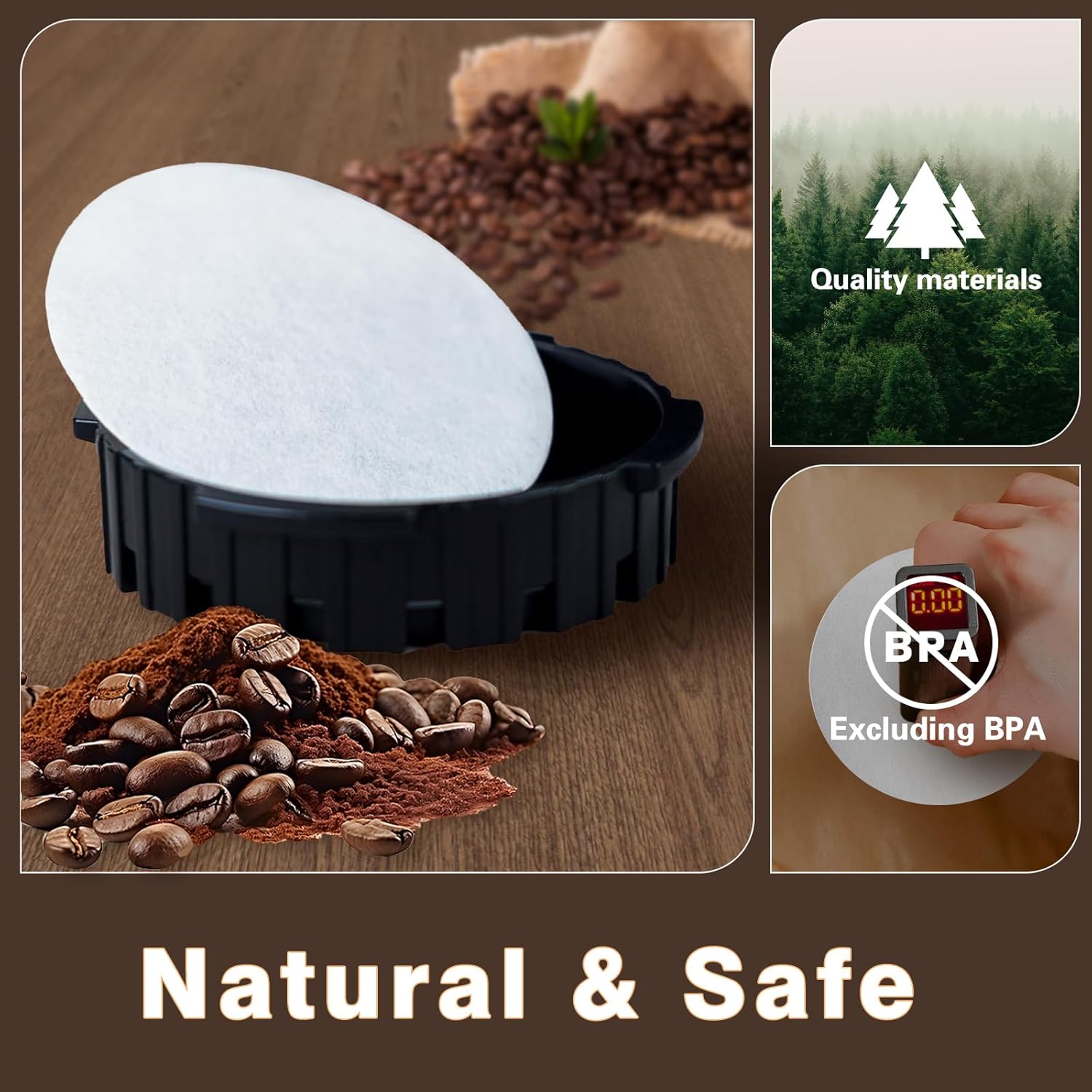 Runde Kaffeefilter, kompatibel – Coffee Equipment Espresso Bewertung und Preis