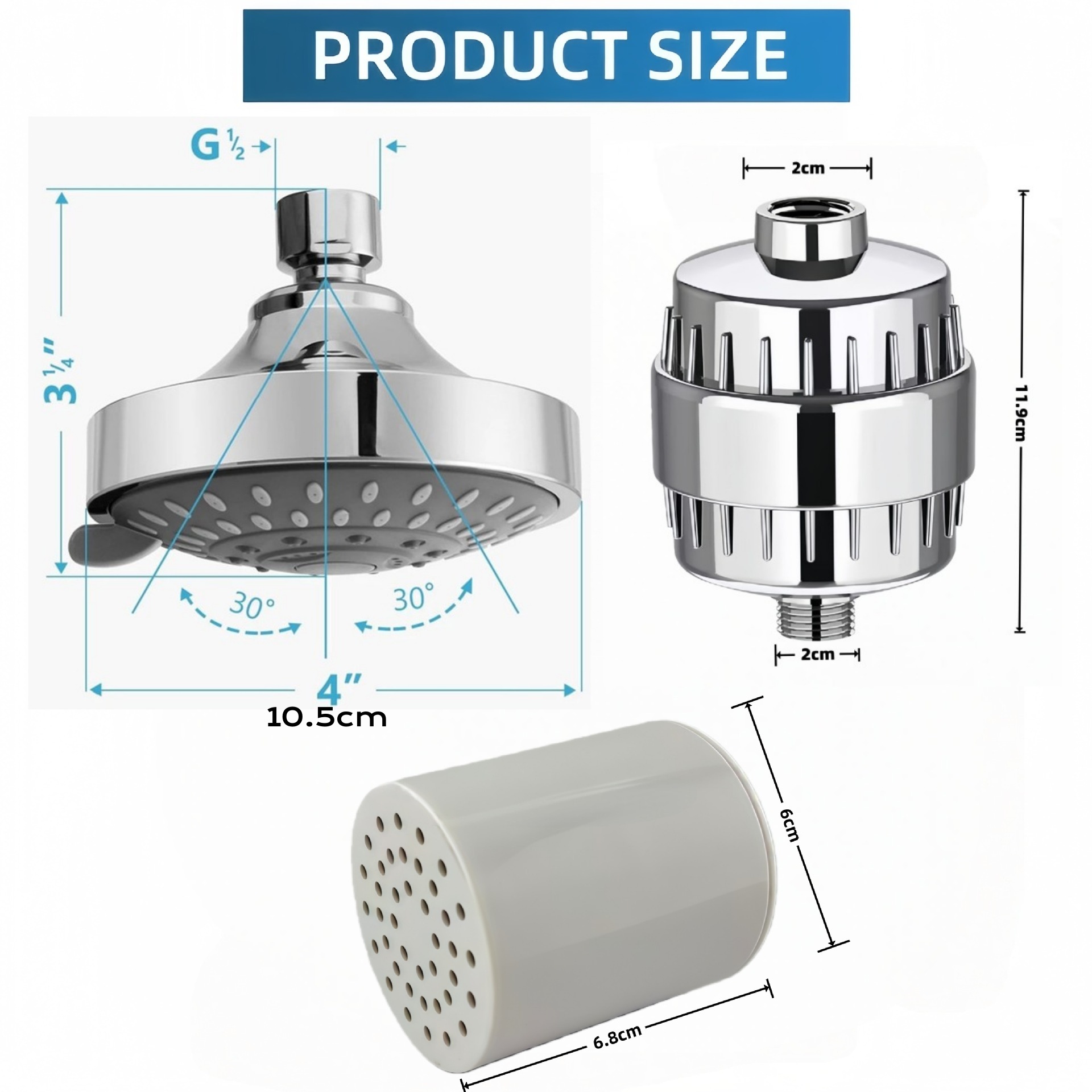 15/20/25/30-stufiger Filter mi – Water Filter Cartridge Bewertung und Preis