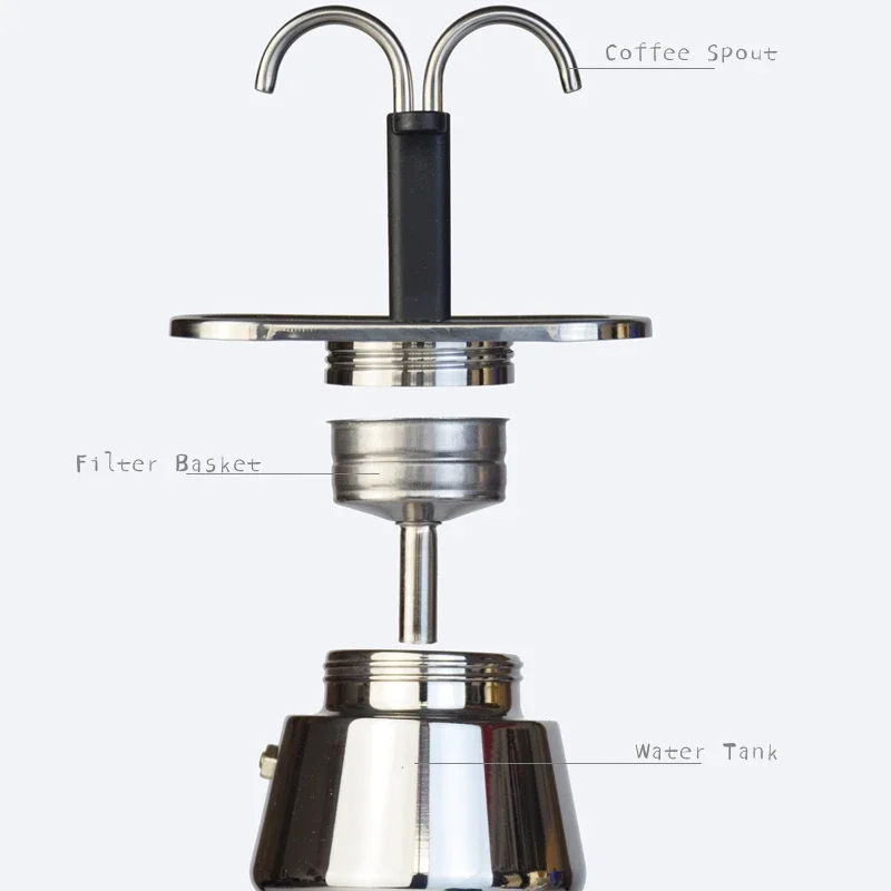 200 ml Mini Moka Topf Doppel R – Coffee Equipment Espresso Bewertung und Preis