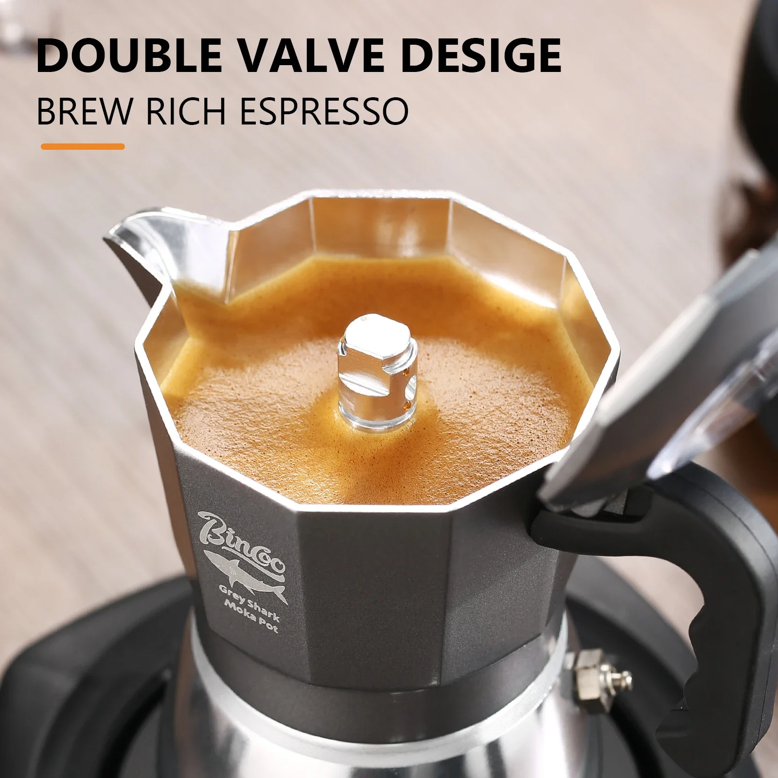 Bincoo 2-Tassen Doppelventil M – Coffee Equipment Espresso Bewertung und Preis