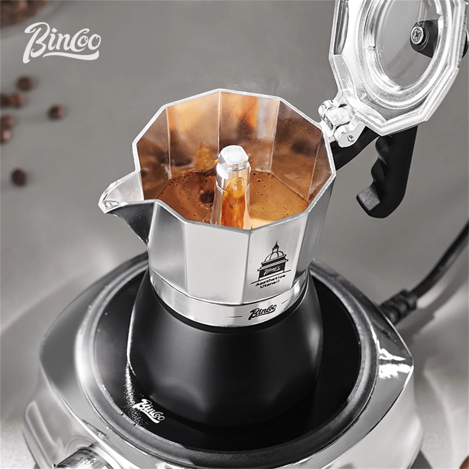 BINCOO Doppelventil-Moka-Topf, – Coffee Equipment Espresso Bewertung und Preis