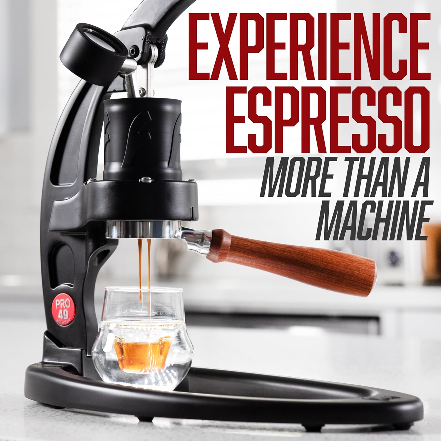Manueller 49mm Hebel-Espressok – Pressure Gauge Espresso Bewertung und Preis