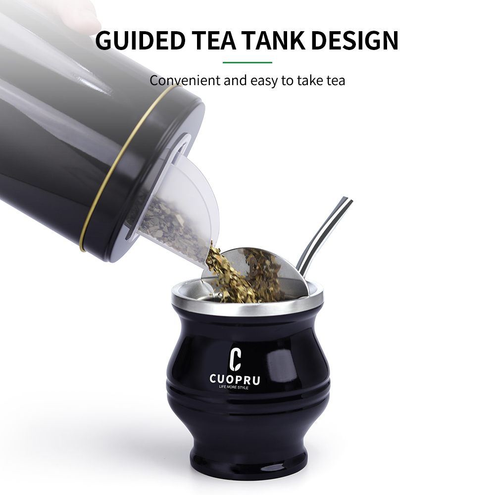 Cuopru Yerbero Yerba Mate Behä – Bean Hopper Lid Bewertung und Preis