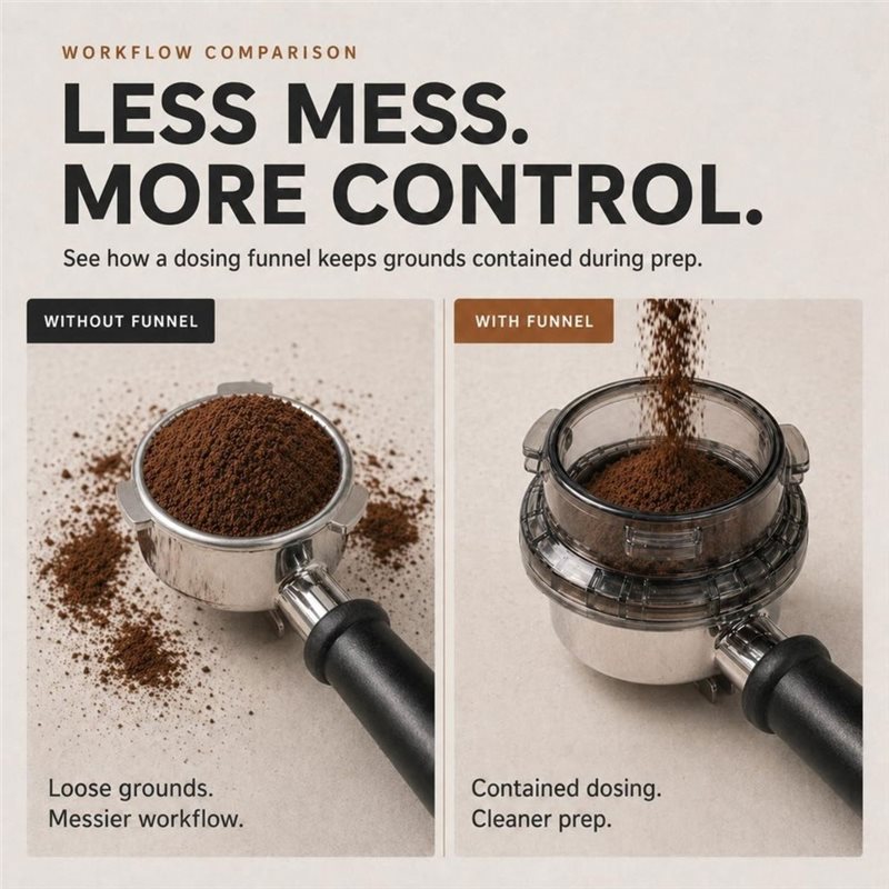 B15C Dosiertrichter 54mm Twist – Breville Espresso Barista Touch Bewertung und Preis