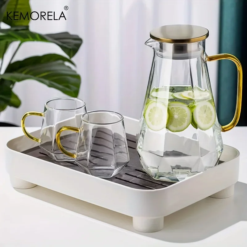 1PCS Diamant Textur Glas Teeka – Coffee Equipment For Camping Bewertung und Preis