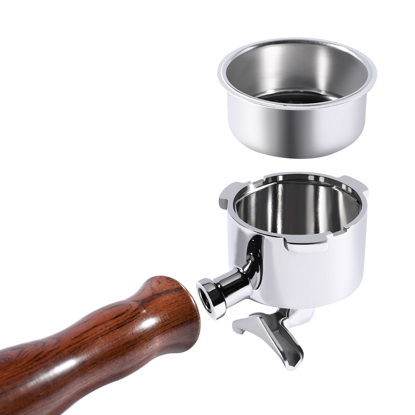 51 mm Doppelauslauf-Kaffee-Sie – Coffee Equipment Espresso Bewertung und Preis