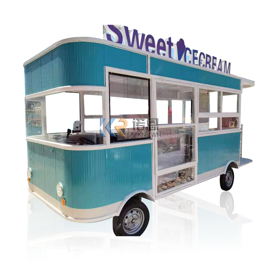 Auf Lager 5M mobiler Imbisswag – Coffee Van Equipment Bewertung und Preis
