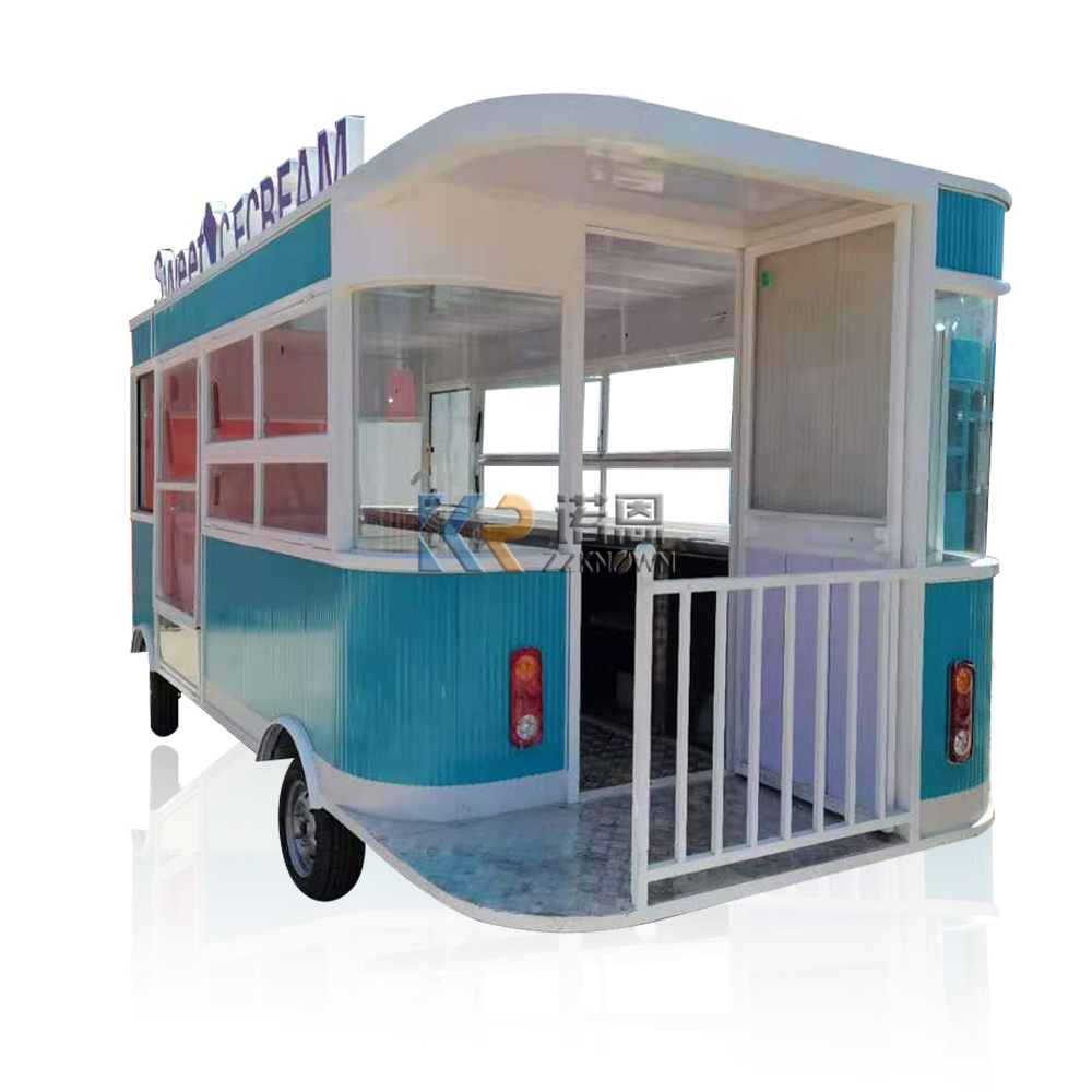 Auf Lager 5M mobiler Imbisswag – Coffee Van Equipment Bewertung und Preis