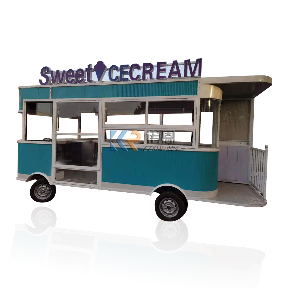 Auf Lager 5M mobiler Imbisswag – Coffee Van Equipment Bewertung und Preis