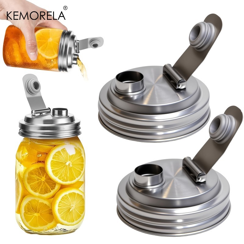 1/2er-Pack Einmachglas-Deckel  – Bean Hopper Lid Bewertung und Preis